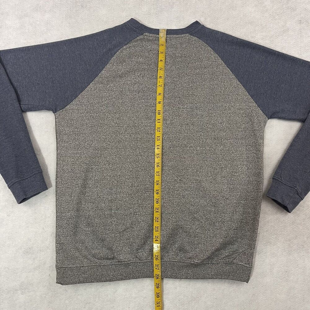 St Louis Cardinals Sweatshirt Adults Size XL Blue Gray Raglan Long Sleeve Logo - Picture 7 of 13